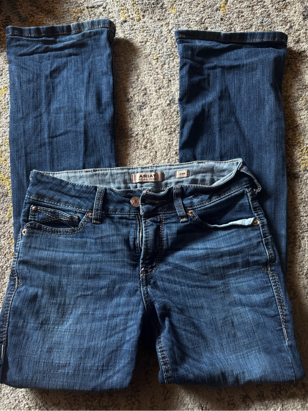 Ariat Women's Boot Cut Jeans Mid Rise